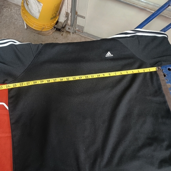 Adidas Black Crewneck with White Accents - Picture 6 of 12